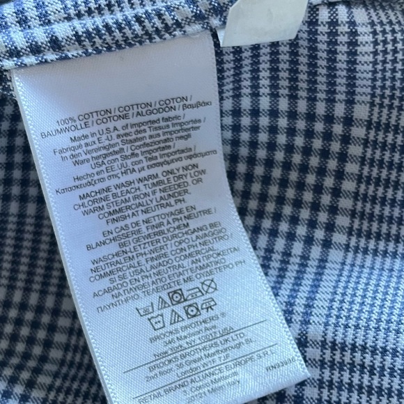 Black Fleece Brooks Brothers 1818 Men’s Button-down Cotton Shirt BB4/ XL - Picture 6 of 7